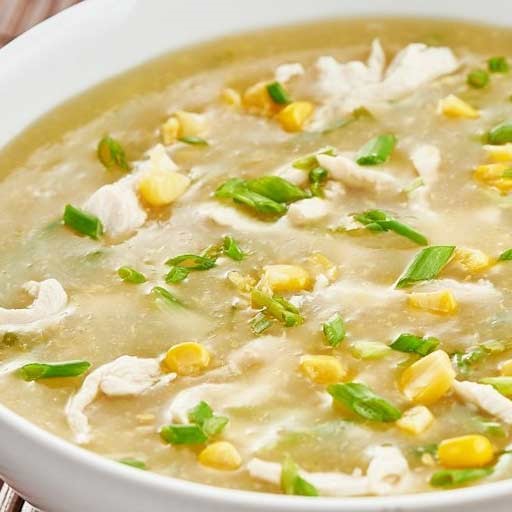 An Image of a Chicken/Chi Corn Soup